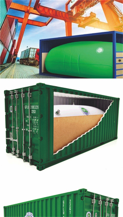 海藝坊液袋模型工廠 GFL液袋包裝1:20禮品模型與集裝箱展示