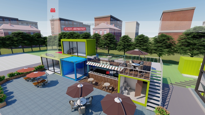 工業風集裝箱創意應用與高效節能技術的融合探索